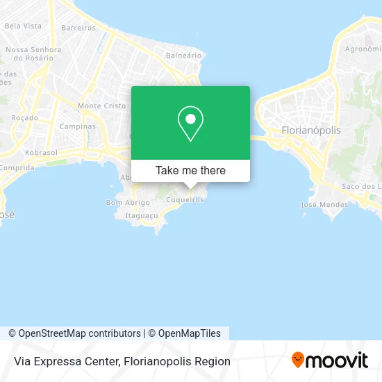 Via Expressa Center map