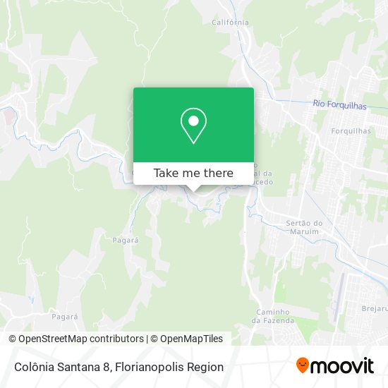 Mapa Colônia Santana 8