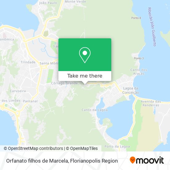 Orfanato filhos de Marcela map