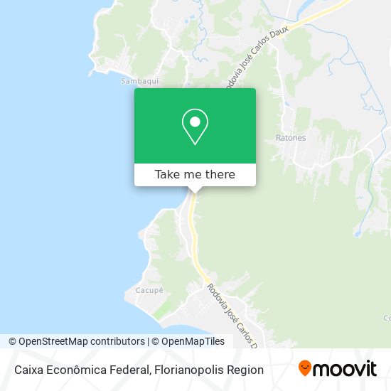 Caixa Econômica Federal map