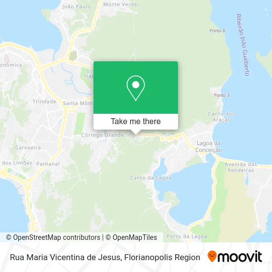 Rua Maria Vicentina de Jesus map