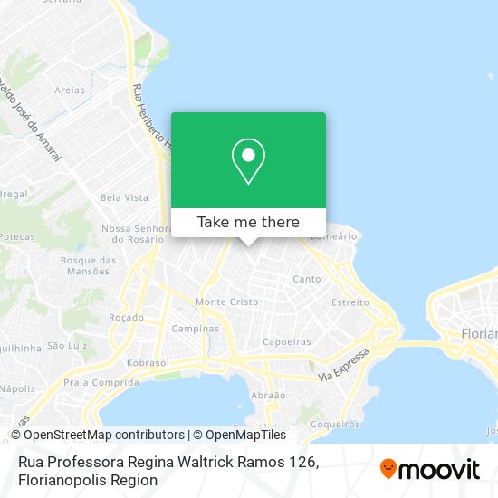 Rua Professora Regina Waltrick Ramos 126 map