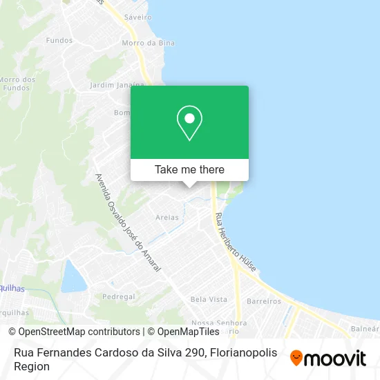 Rua Fernandes Cardoso da Silva 290 map