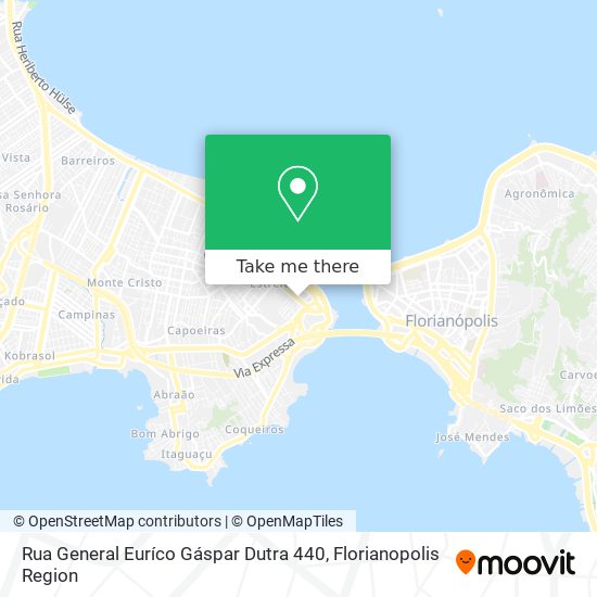 Rua General Euríco Gáspar Dutra 440 map
