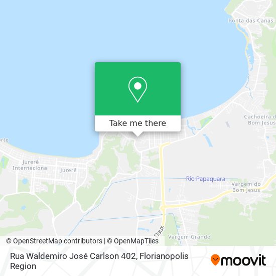 Rua Waldemiro José Carlson 402 map