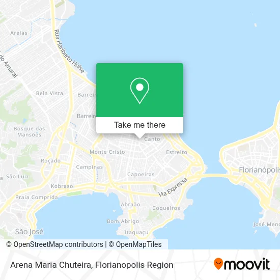 Arena Maria Chuteira map