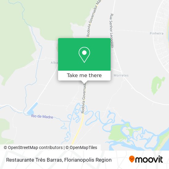 Restaurante Três Barras map