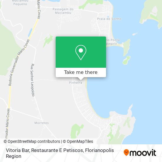 Vitoria Bar, Restaurante E Petiscos map