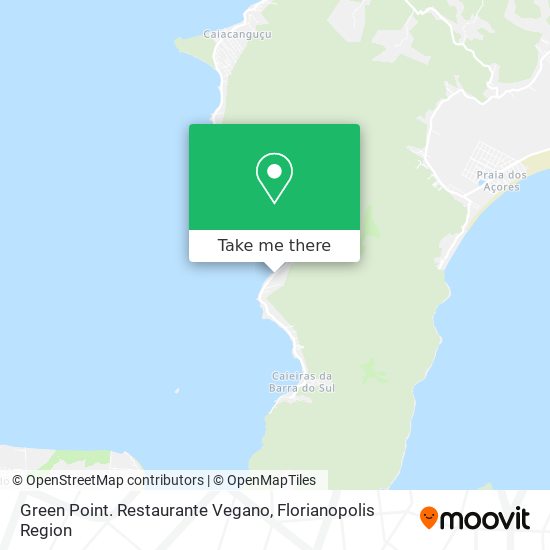Green Point. Restaurante Vegano map