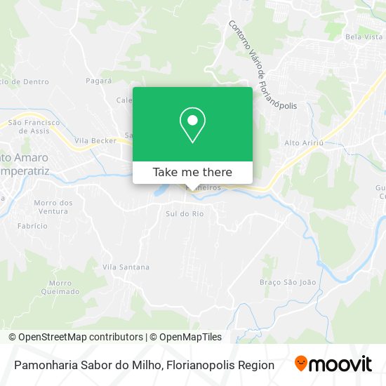 Pamonharia Sabor do Milho map