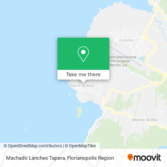 Machado Lanches Tapera map