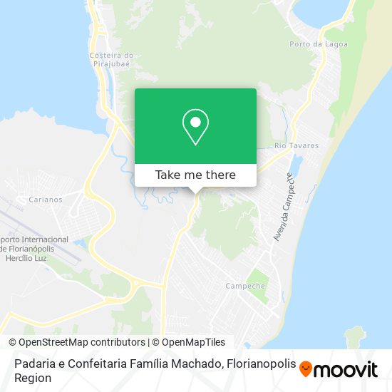Padaria e Confeitaria Família Machado map