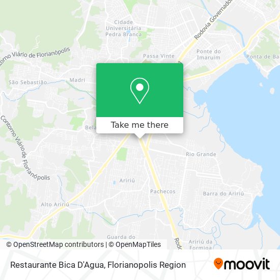 Restaurante Bica D'Agua map