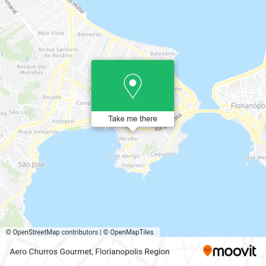 Aero Churros Gourmet map