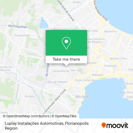 Luplay Instalações Automotivas map