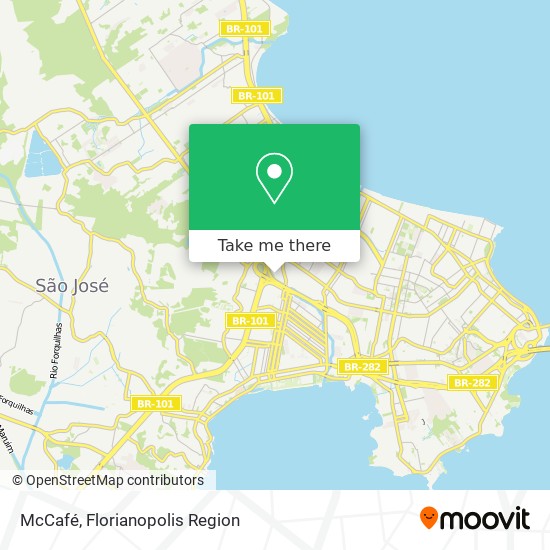 McCafé map