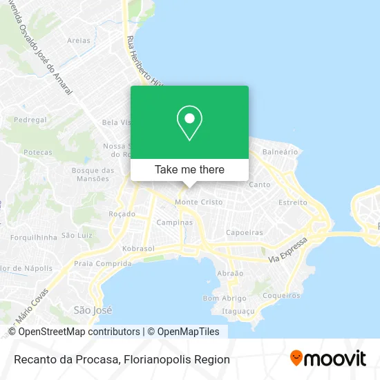 Recanto da Procasa map