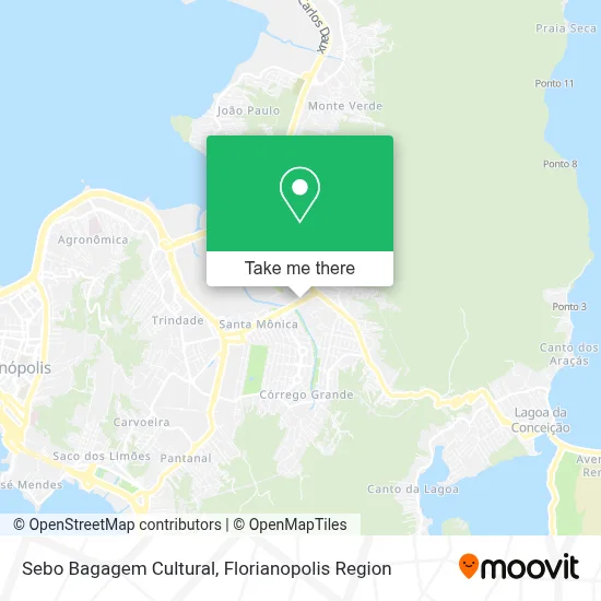 Sebo Bagagem Cultural map