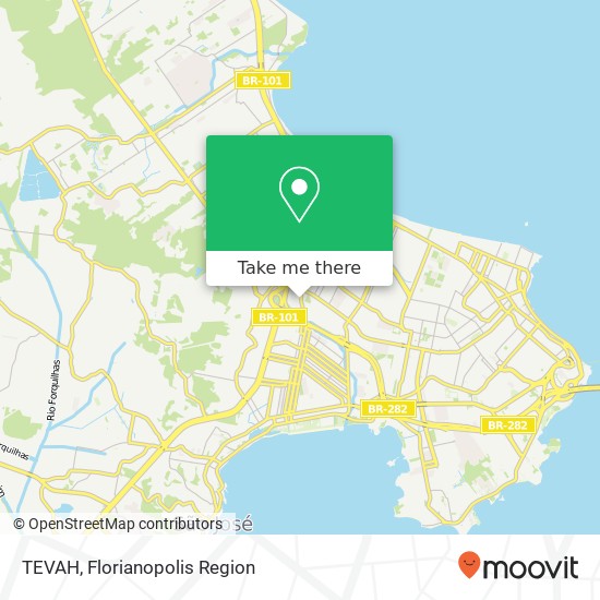 TEVAH, Campinas São José-SC 88117-200 map