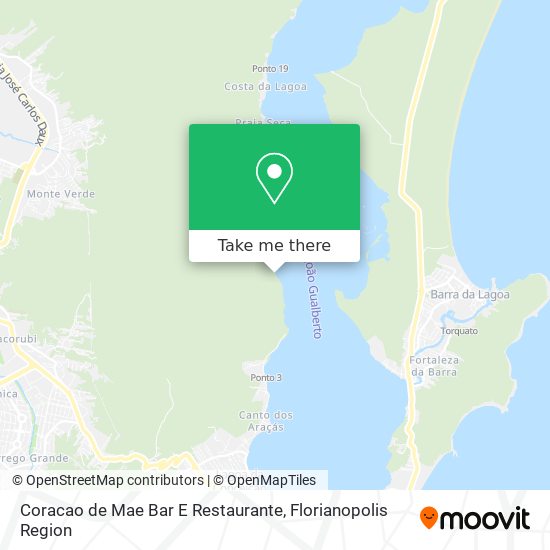 Coracao de Mae Bar E Restaurante map