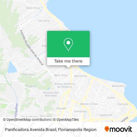 Panificadora Avenida Brasil map