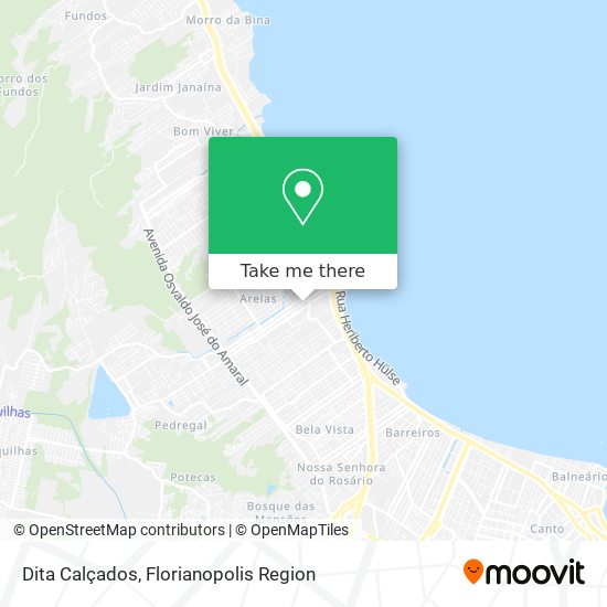 Dita Calçados map