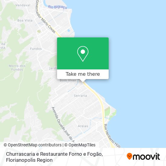Churrascaria e Restaurante Forno e Fogão map