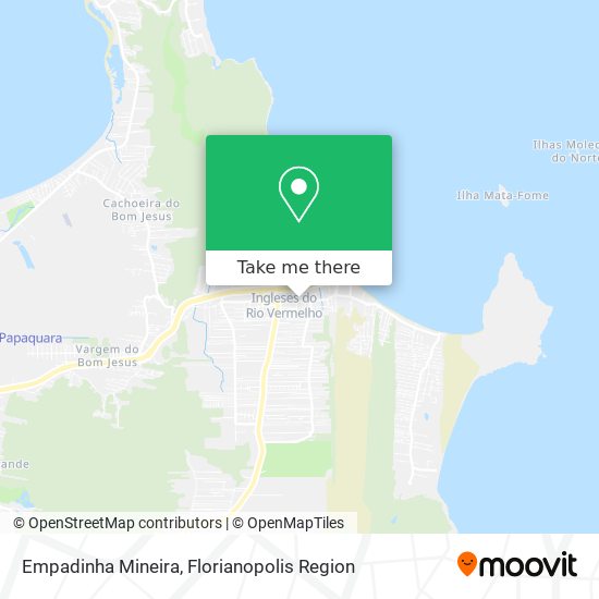 Empadinha Mineira map