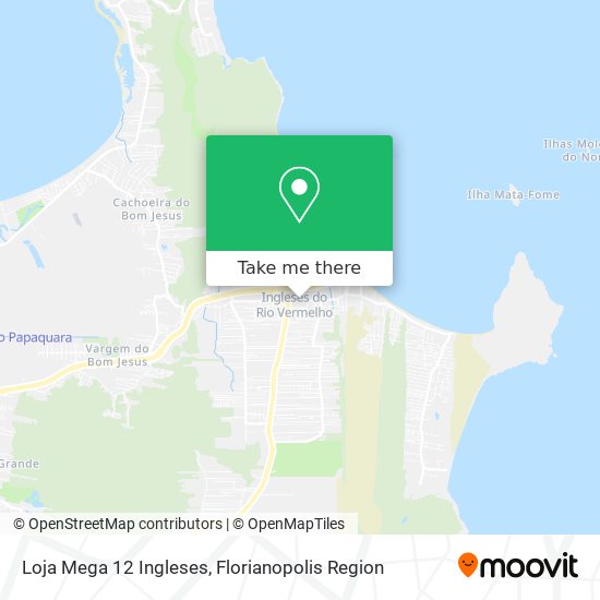 Loja Mega 12 Ingleses map