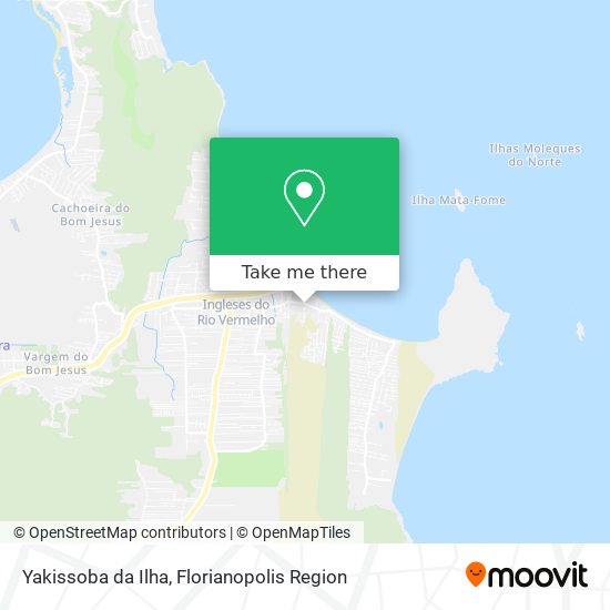 Yakissoba da Ilha map