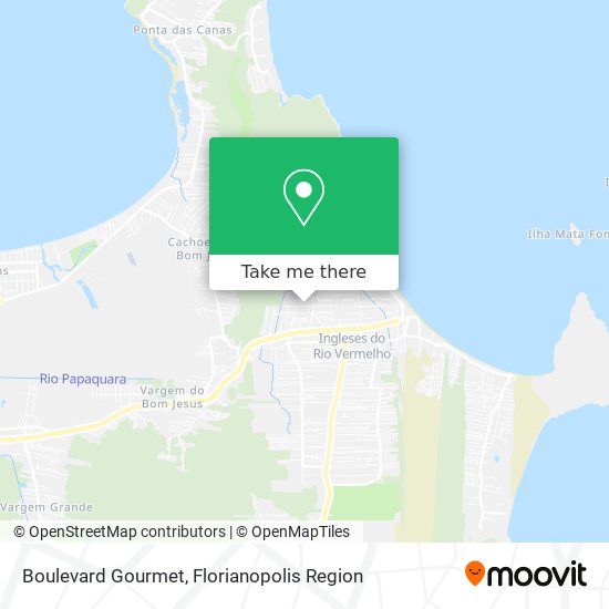 Boulevard Gourmet map