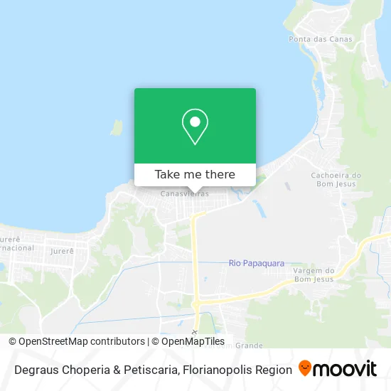 Degraus Choperia & Petiscaria map