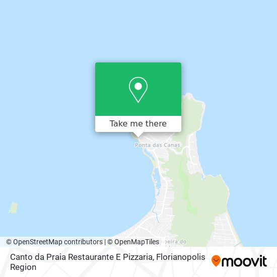 Canto da Praia Restaurante E Pizzaria map