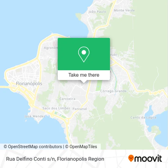 Rua Delfino Conti s/n map