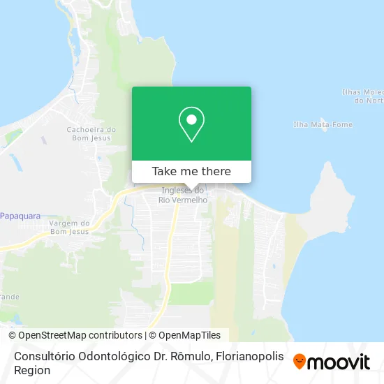 Consultório Odontológico Dr. Rômulo map