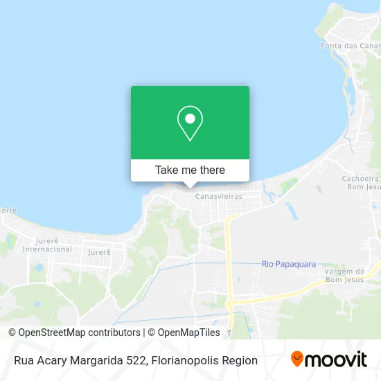Rua Acary Margarida 522 map