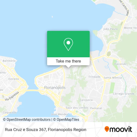 Rua Cruz e Souza 367 map