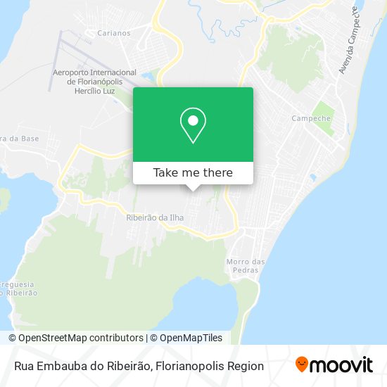 Rua Embauba do Ribeirão map