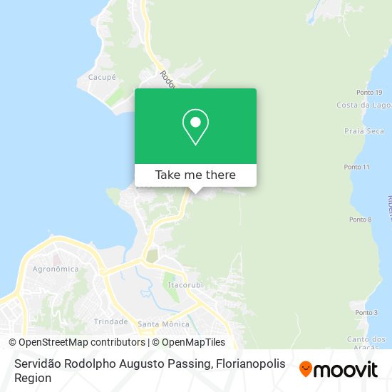 Servidão Rodolpho Augusto Passing map
