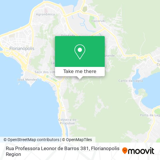 Rua Professora Leonor de Barros 381 map