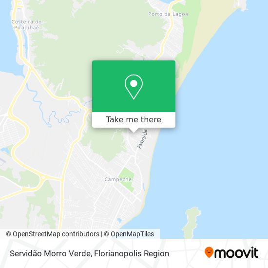 Servidão Morro Verde map