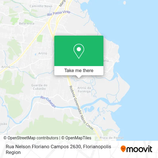 Rua Nelson Floriano Campos 2630 map