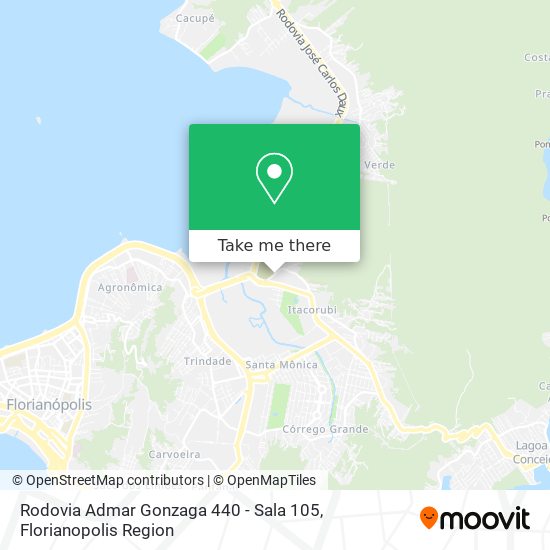 Rodovia Admar Gonzaga 440 - Sala 105 map