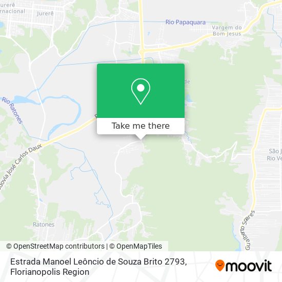 Estrada Manoel Leôncio de Souza Brito 2793 map