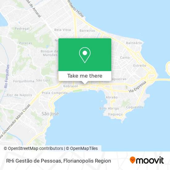 RHi Gestão de Pessoas map