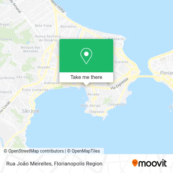 Rua João Meirelles map