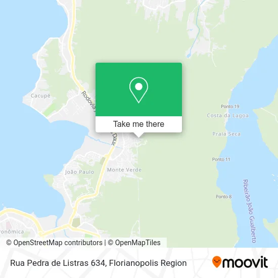 Rua Pedra de Listras 634 map