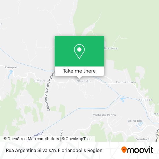 Rua Argentina Silva s/n map