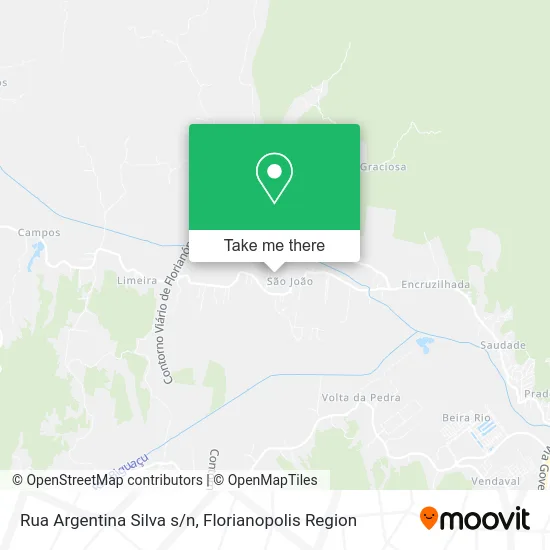 Rua Argentina Silva s/n map