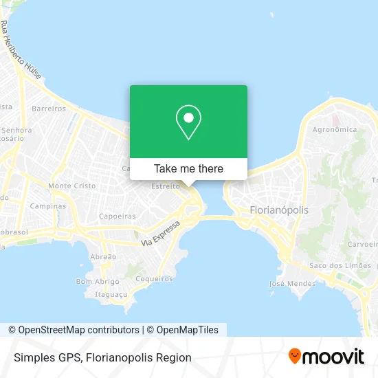 Simples GPS map
